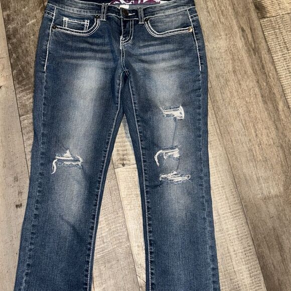 MAURICES ankle/crop‎ Jeans- size 3/4 - Picture 4 of 7